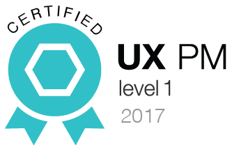 Badge Certification UX-PM Level 1